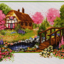 Source of cross stitch pattern: #13291