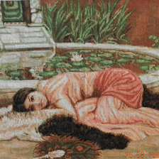 Source of cross stitch pattern: #55356