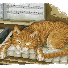 Source of cross stitch pattern: #66348