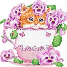 Source of cross stitch pattern: #91418