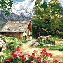 Cross stitch pattern: #294937