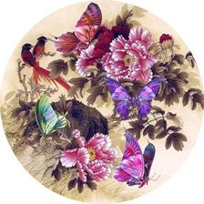 Cross stitch pattern: #346090
