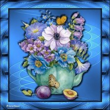 Cross stitch pattern: #366399