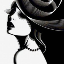 Cross stitch pattern: #443316