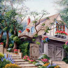 Cross stitch pattern: #443633