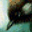 Preview of cross stitch pattern: #445854