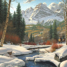 Cross stitch pattern: #447777