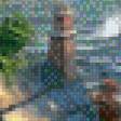 Preview of cross stitch pattern: #484429