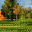 Preview of cross stitch pattern: #484446