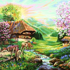 Cross stitch pattern: #494729