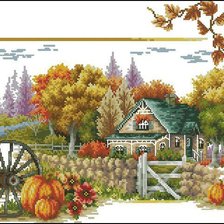 Cross stitch pattern: #502200