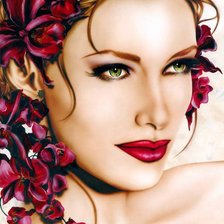 Cross stitch pattern: #504033
