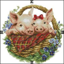 Cross stitch pattern: #505655