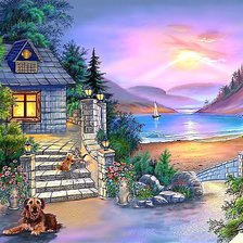 Cross stitch pattern: #513412