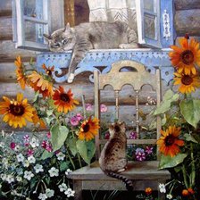 Cross stitch pattern: #545837