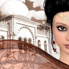 Cross stitch pattern: #553402