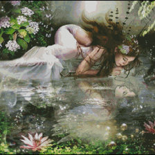 Cross stitch pattern: #554330