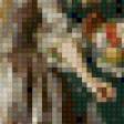 Preview of cross stitch pattern: #554900