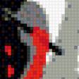 Preview of cross stitch pattern: #555053