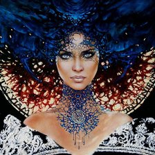 Cross stitch pattern: #555376