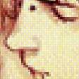 Preview of cross stitch pattern: #555476