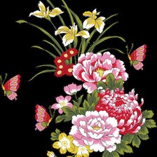 Cross stitch pattern: #555860