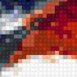 Preview of cross stitch pattern: #555898