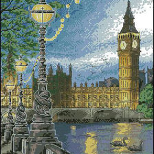 Cross stitch pattern: #555971