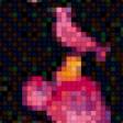 Preview of cross stitch pattern: #556588