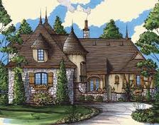 Cross stitch pattern: #556923
