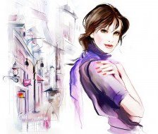 Cross stitch pattern: #560000
