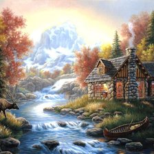 Cross stitch pattern: #561115
