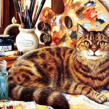 Cross stitch pattern: #563229