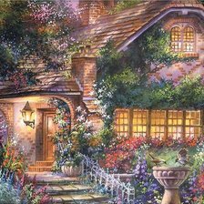 Cross stitch pattern: #566895