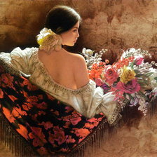 Cross stitch pattern: #583496