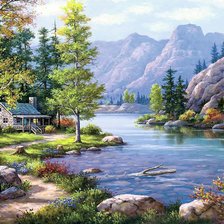 Cross stitch pattern: #585947