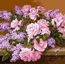 Cross stitch pattern: #587390