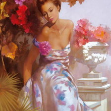 Cross stitch pattern: #587398
