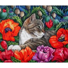 Cross stitch pattern: #588897