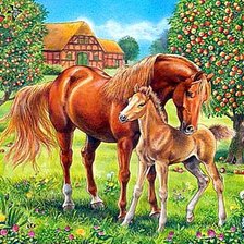 Cross stitch pattern: #594037