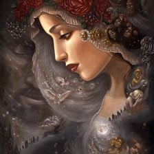 Cross stitch pattern: #604228
