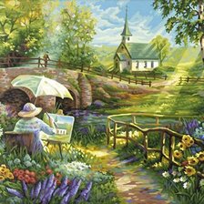 Cross stitch pattern: #664498