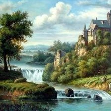 Cross stitch pattern: #683716