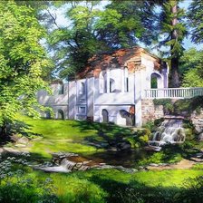 Cross stitch pattern: #707317