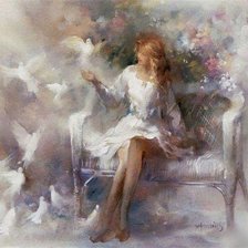 Cross stitch pattern: #737683