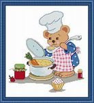 Cross stitch pattern: #805220