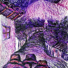 Cross stitch pattern: #848093