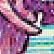 Preview of cross stitch pattern: #885556