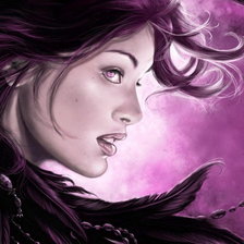 Cross stitch pattern: #943355