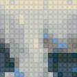 Preview of cross stitch pattern: 80x120 stitches, DMC, 20 colors, Diffusion: 0% alaska